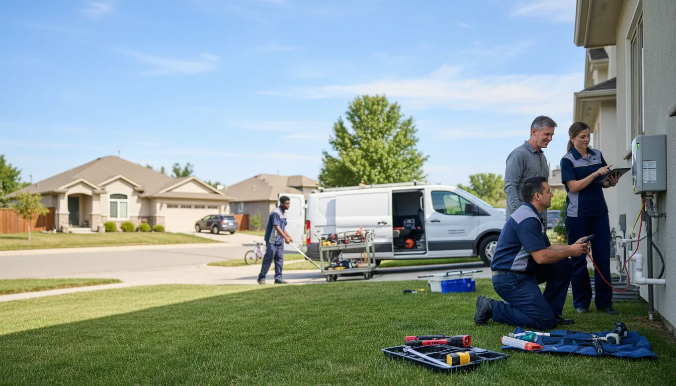 Tankless water heater service in Newbury, OH